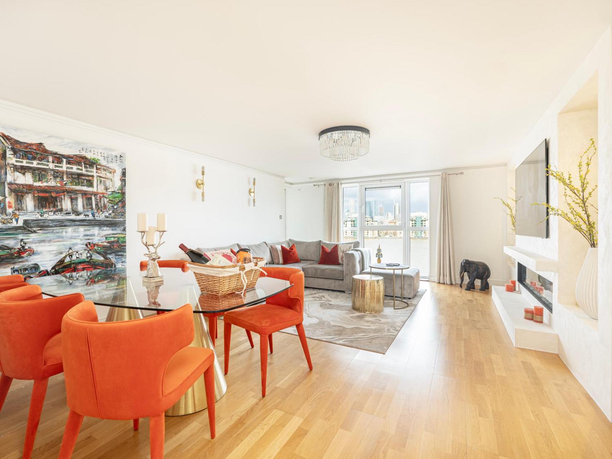 The View Greenwich - Luxury River Thames Apartment London Ngoại thất bức ảnh