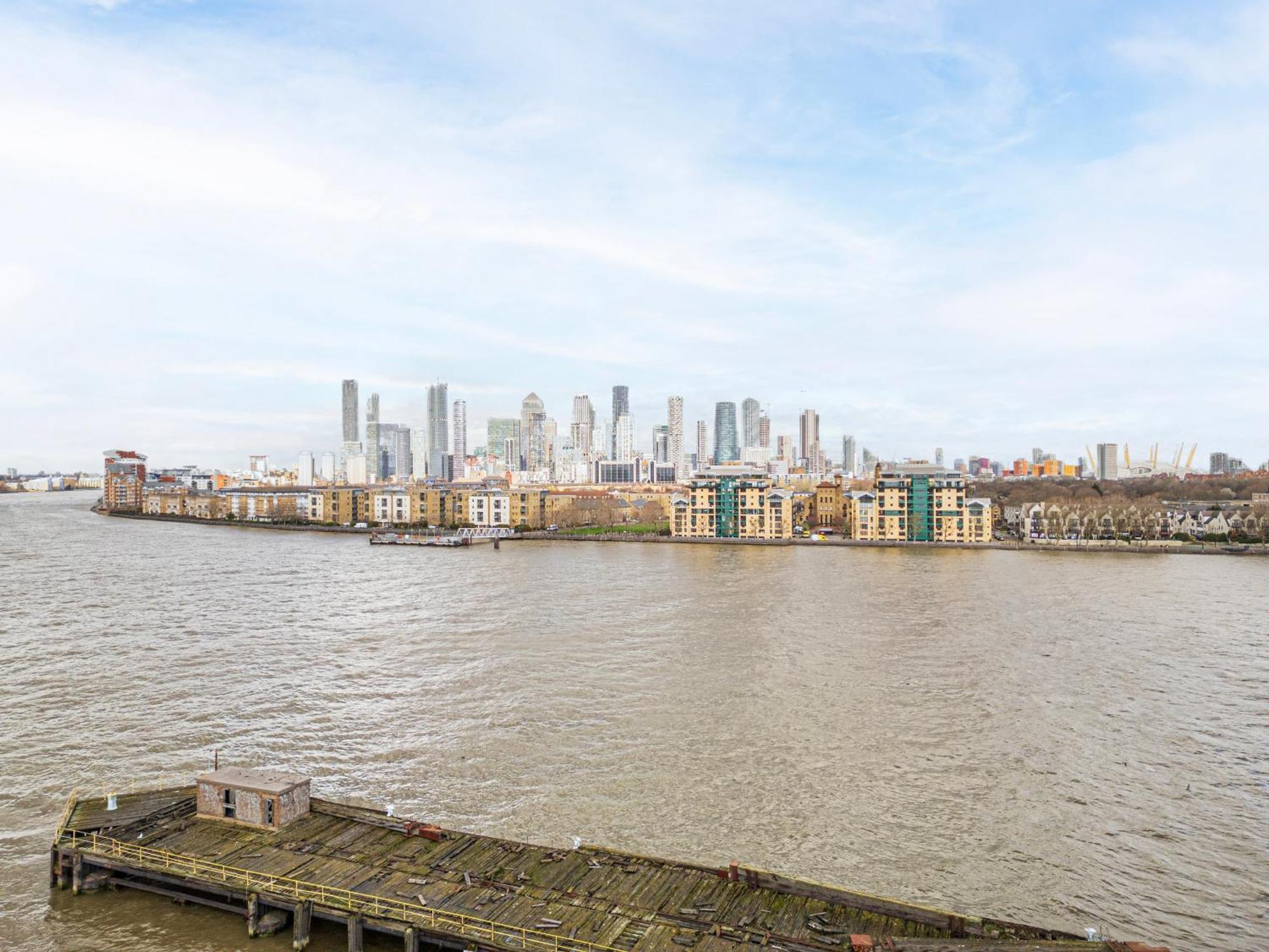 The View Greenwich - Luxury River Thames Apartment London Ngoại thất bức ảnh