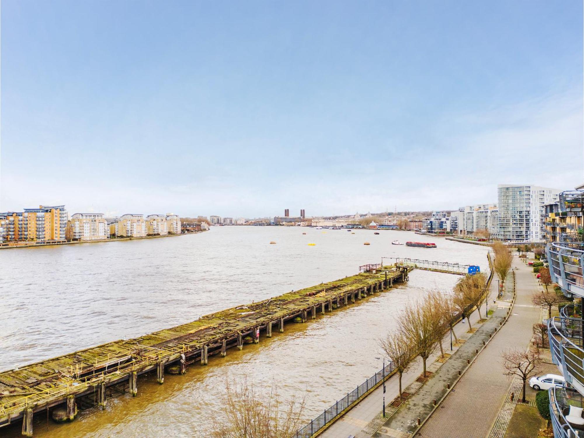 The View Greenwich - Luxury River Thames Apartment London Ngoại thất bức ảnh